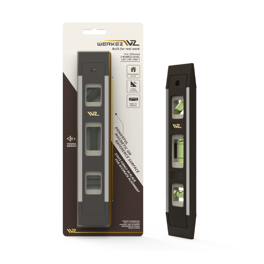 9 in. (230 mm) 3-BUBBLE Level