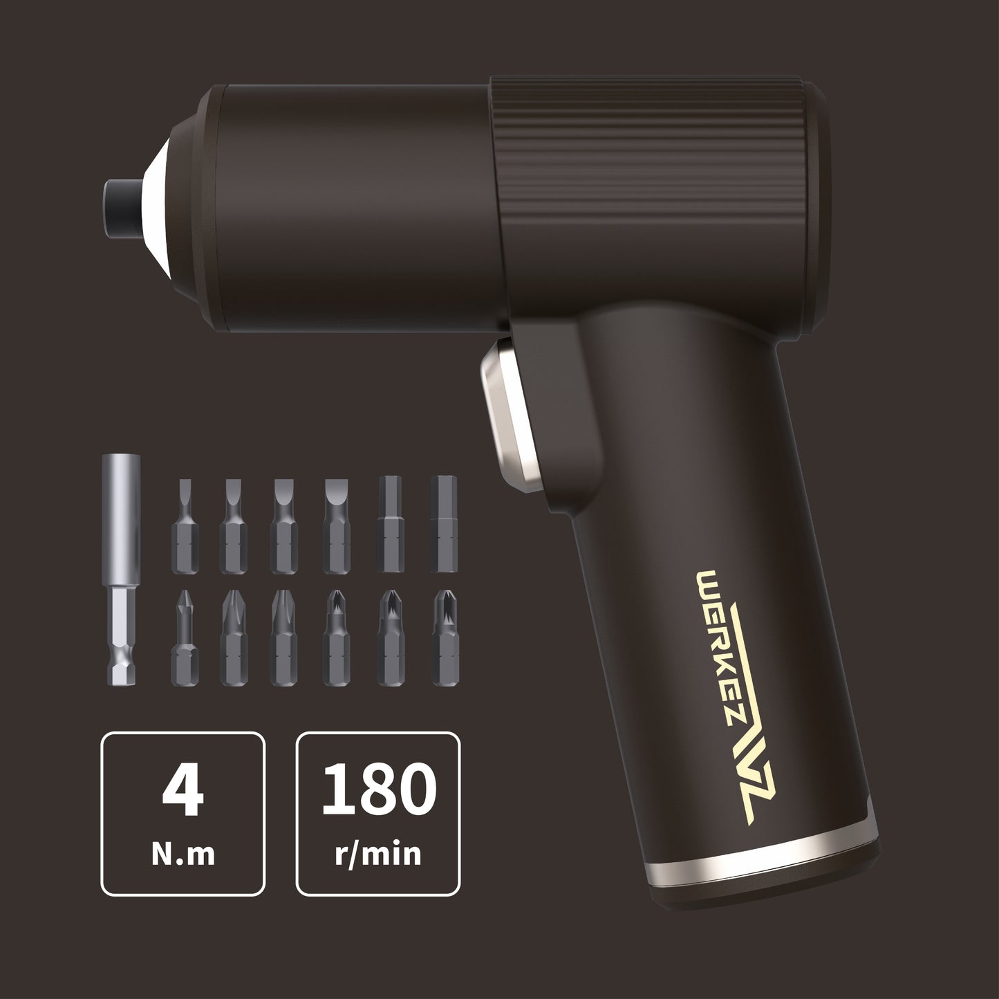 15-piece 3.6 V Cordless Electric  Screwdriver Set