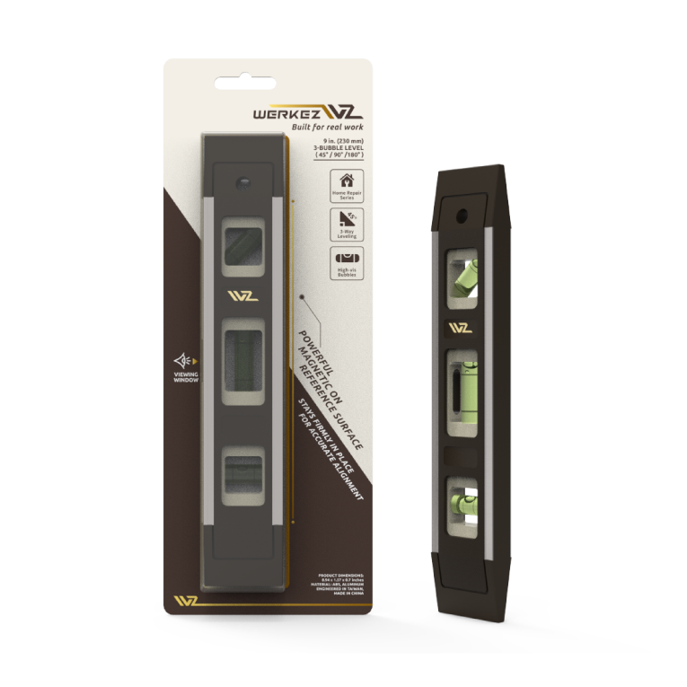 9 in. (230 mm) 3-BUBBLE Level