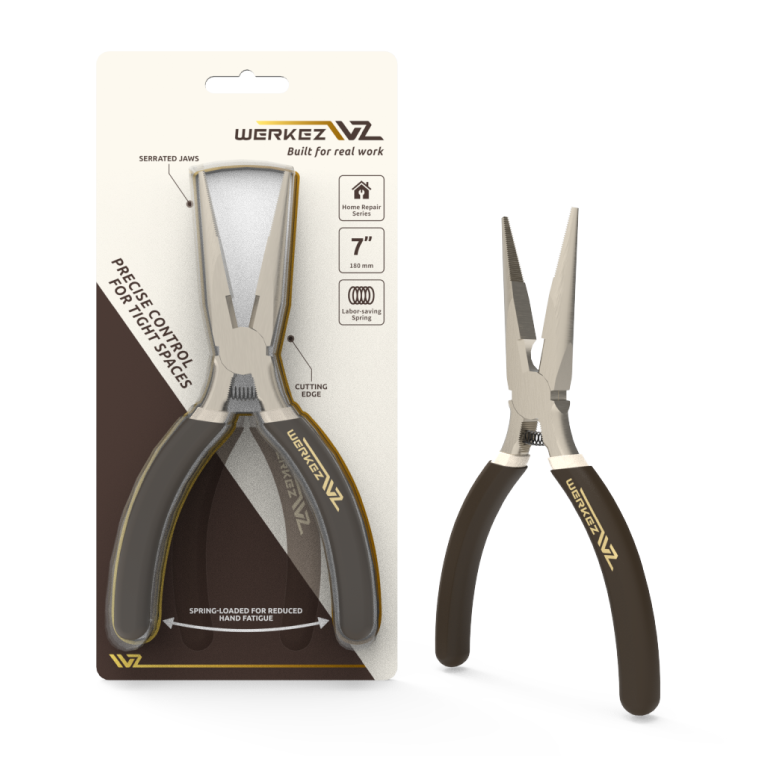7" (180 mm) Long Nose Pliers